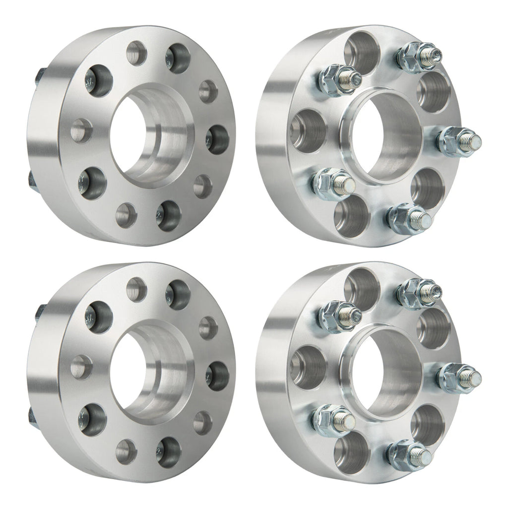 4Pcs 1.5" 5x4.5 Wheel Spacers for Toyota Honda Mazda 3 Ford Fusion (12x1.5, 64.1mm, 2012–2024)