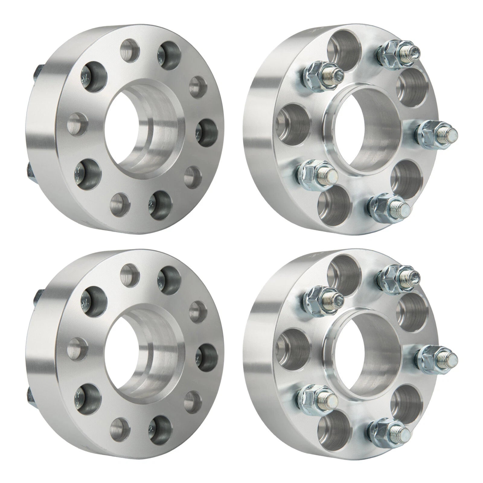 4Pcs 1.5" 5x4.5 Wheel Spacers for Toyota Honda Mazda 3 Ford Fusion (12x1.5, 64.1mm, 2012–2024)