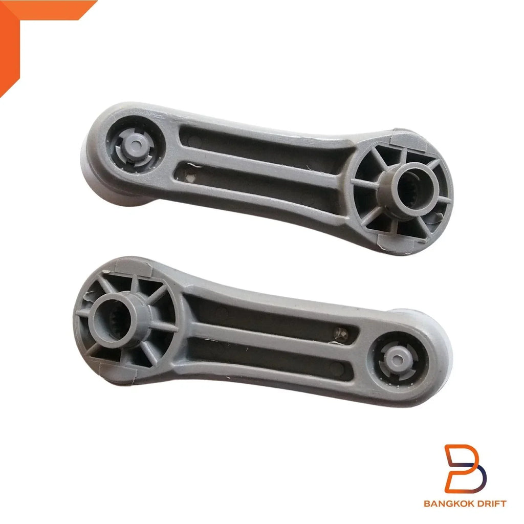 Grey Interior Window Winder Handle Pair for Isuzu TFR, Holden Rodeo (1997-2003)