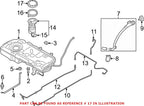 Fuel Tank Lock Ring for BMW (2000–2023) 16116763852