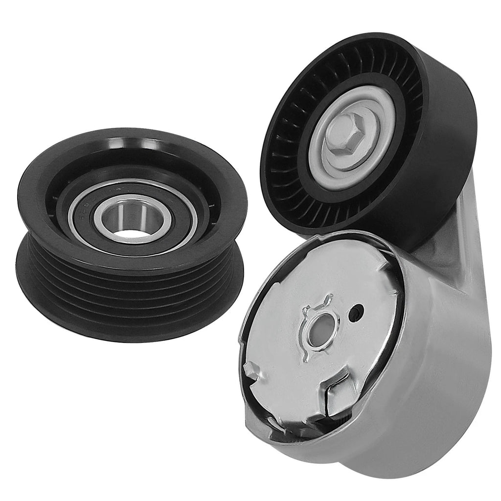 Idler Pulley Tensioner Kit for Chrysler Dodge Jeep 3.6L V6 (2011–2021) 39282 5184617AD