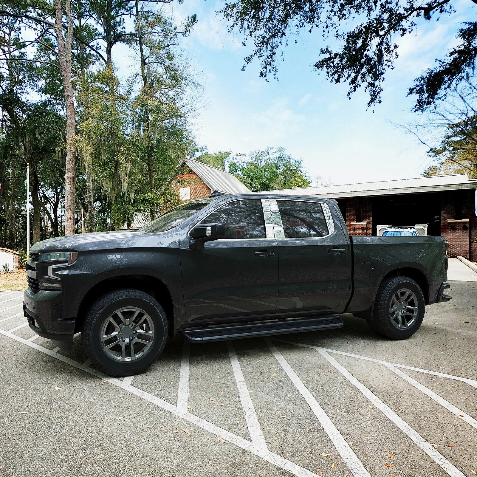 Door Pillar Post Trim Kits for Chevy Silverado GMC Sierra (2019-2025)
