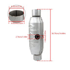 2X 2.5" Inlet & Outlet Catalytic Converter for Ford F150 (1997–2003)