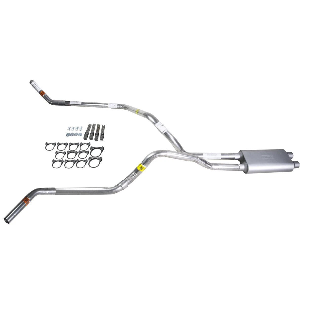 Dual Exhaust 2.5" Pipe Flowsound Muffler for Tundra (2000–2007)