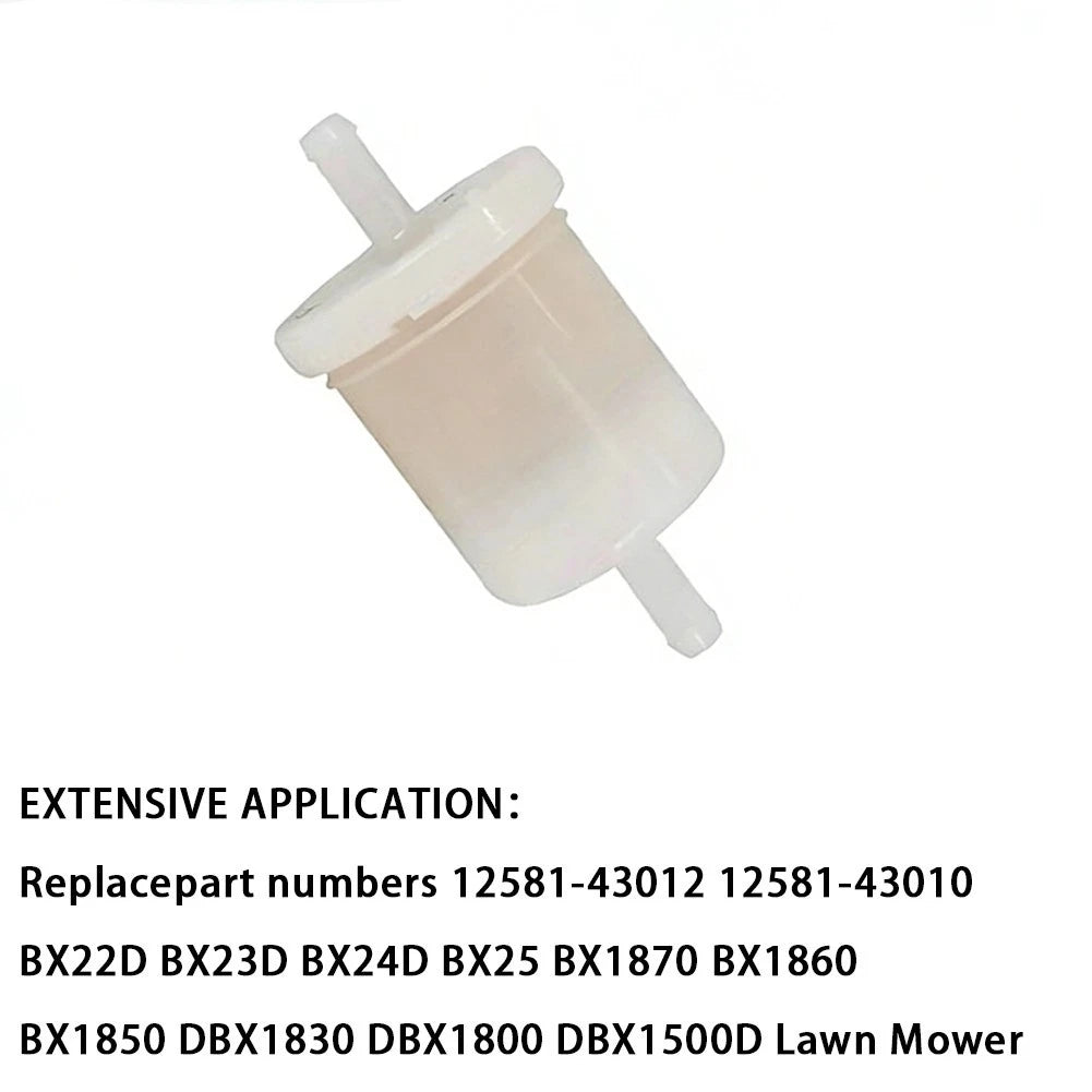 Inline Fuel Filter for Kubota Tractors (BX23, BX24, BX25, BX2230, BX2350, BX2360)