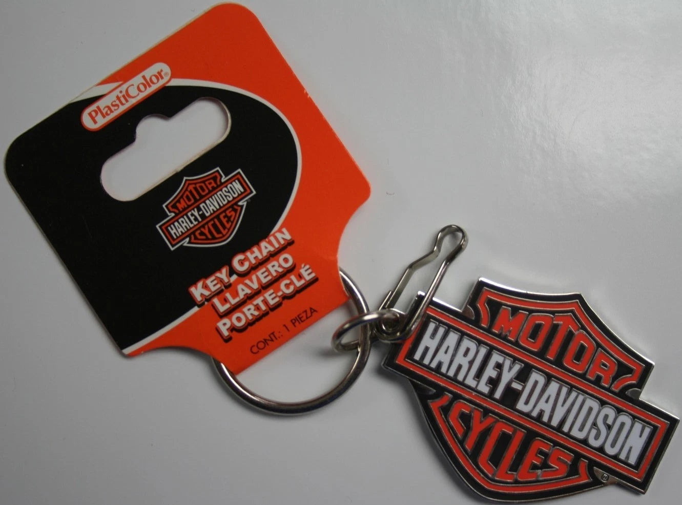 Keychain Holder Badge Clip for Harley Davidson Motorcycle (HD)