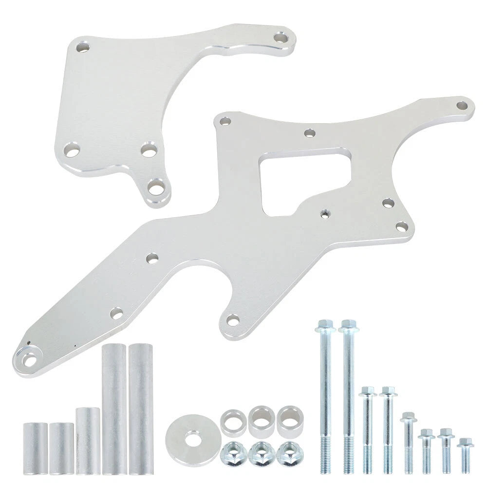 Serpentine Bracket for LS Engine Power Steering Pump Swap Conversion