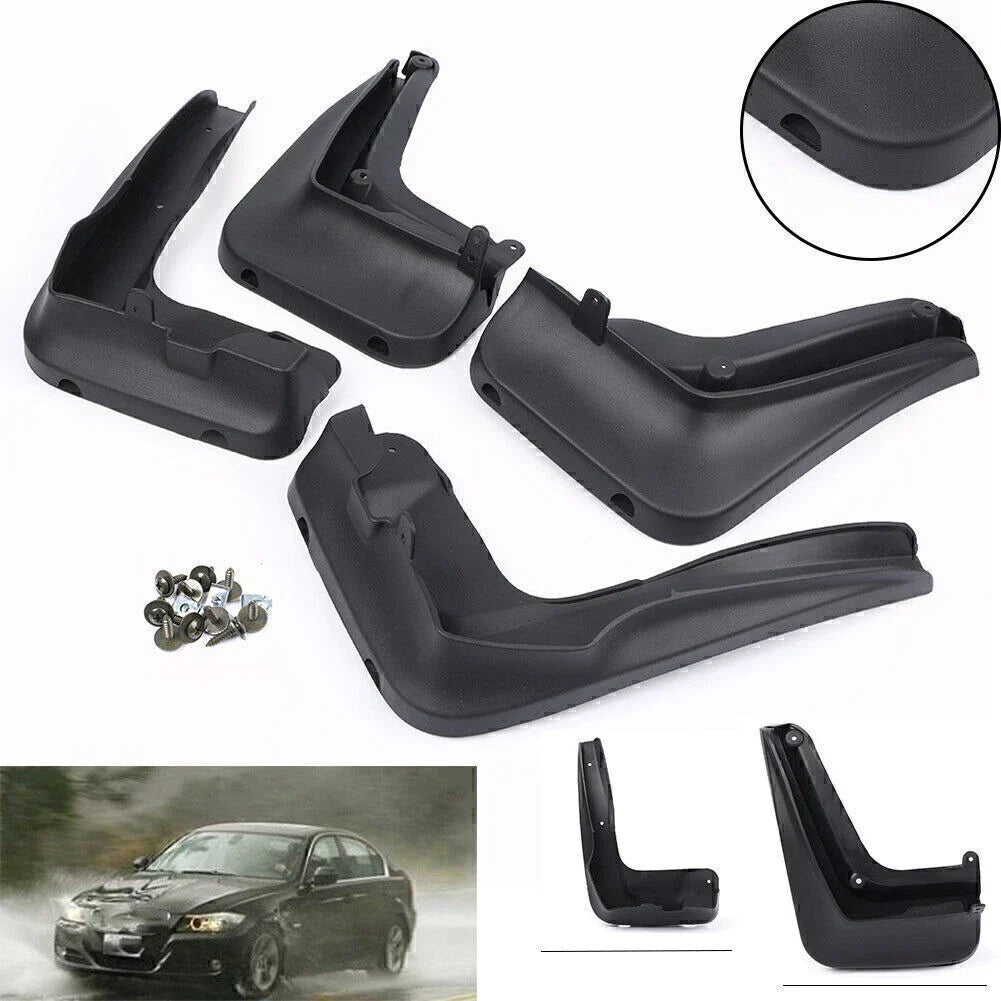 Splash Guards Mud Flaps for BMW 3 Series E90 E91 E92 (2008-2011)