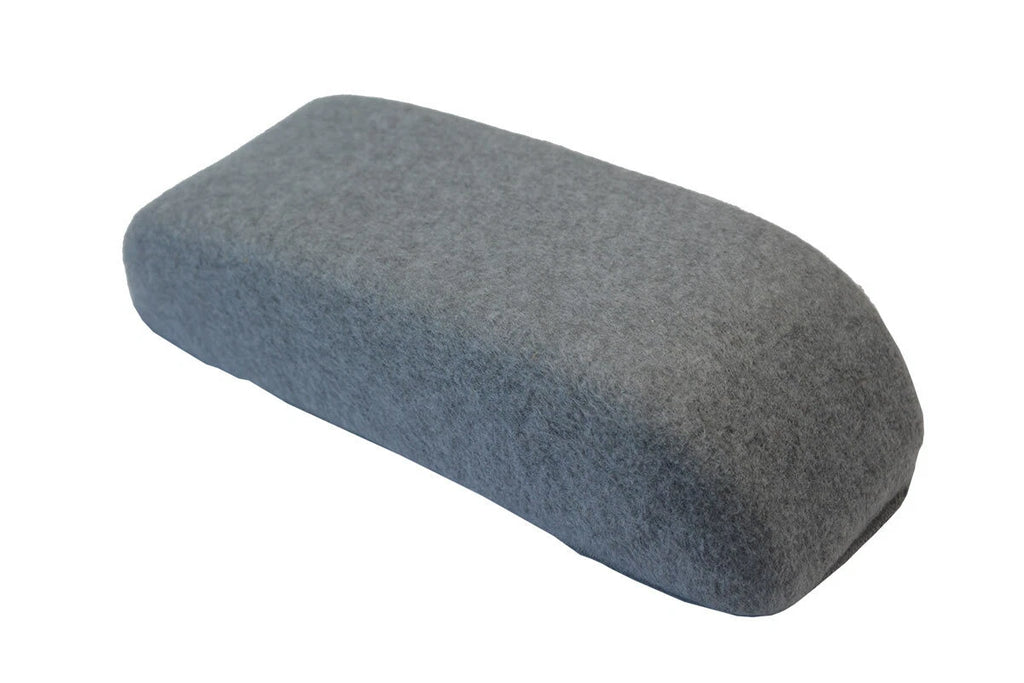 Fleece Console Lid Armrest Cover for Chevrolet Cavalier (2000–2005) Gray