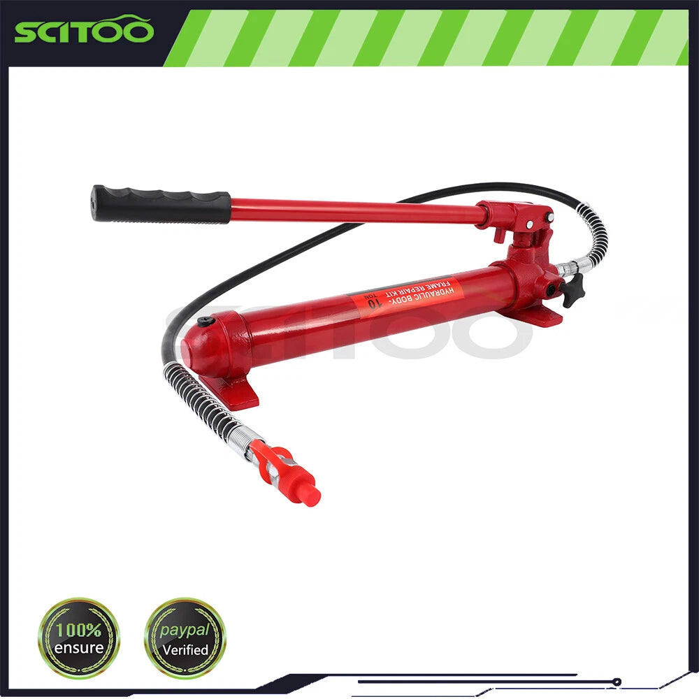 Hydraulic Hand Pump 10 Ton for Auto Body Engine Lift (Porta Power)