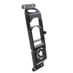 Black Door Hinged Step Pedals Foot Pegs for Jeep Wrangler (2007-2023)