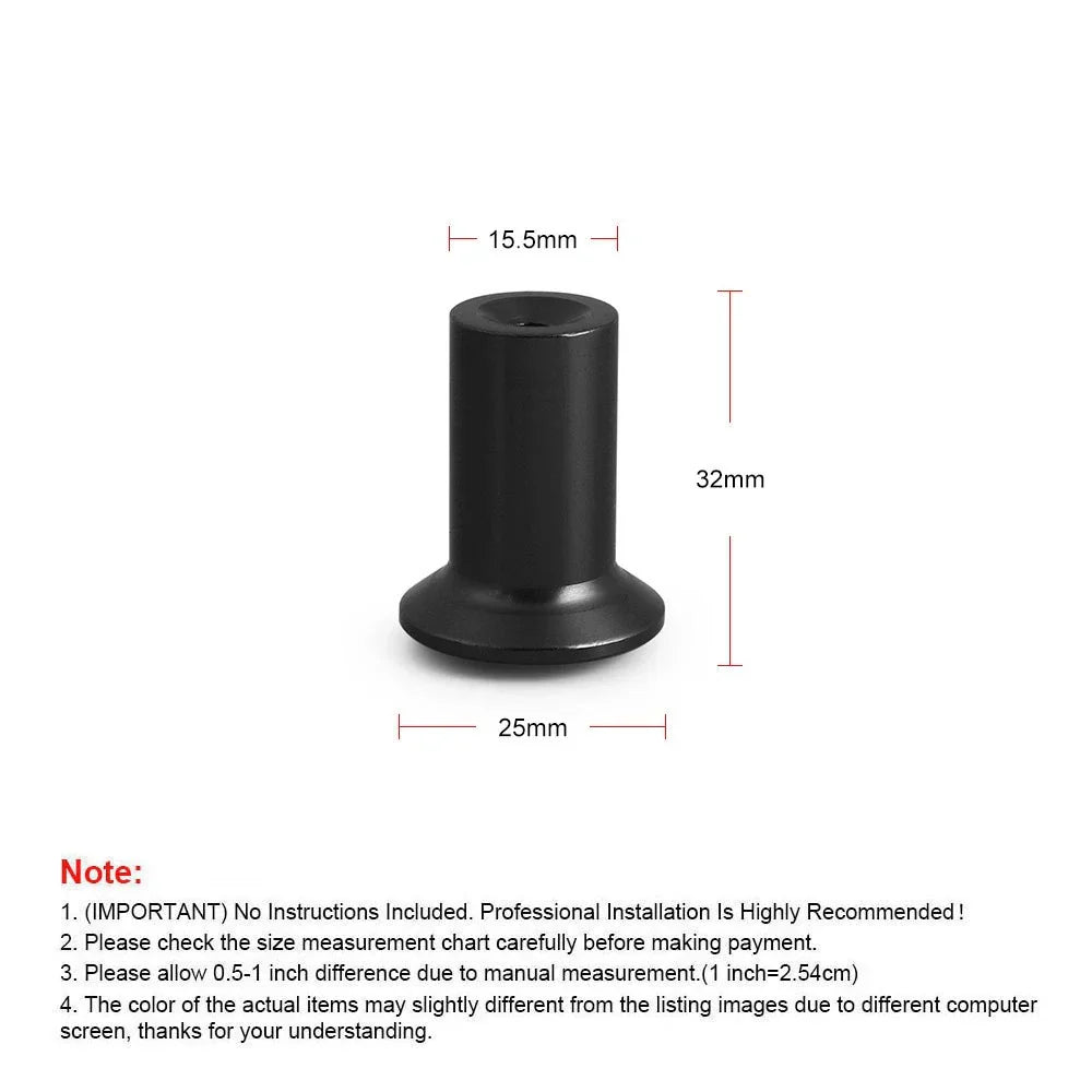 Black Hand Brake Handle Button Knob for Subaru BRZ WRX STI GT-86 (2013-2021)