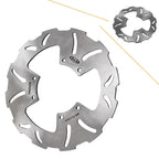 Front Brake Disc Rotors for Yamaha TW125, TW225, SEROW225, TRICKER250 (1999-2006)