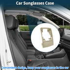 Car Sunglasses Case for Volkswagen Jetta/Vento MK6 (2011–2014) Beige