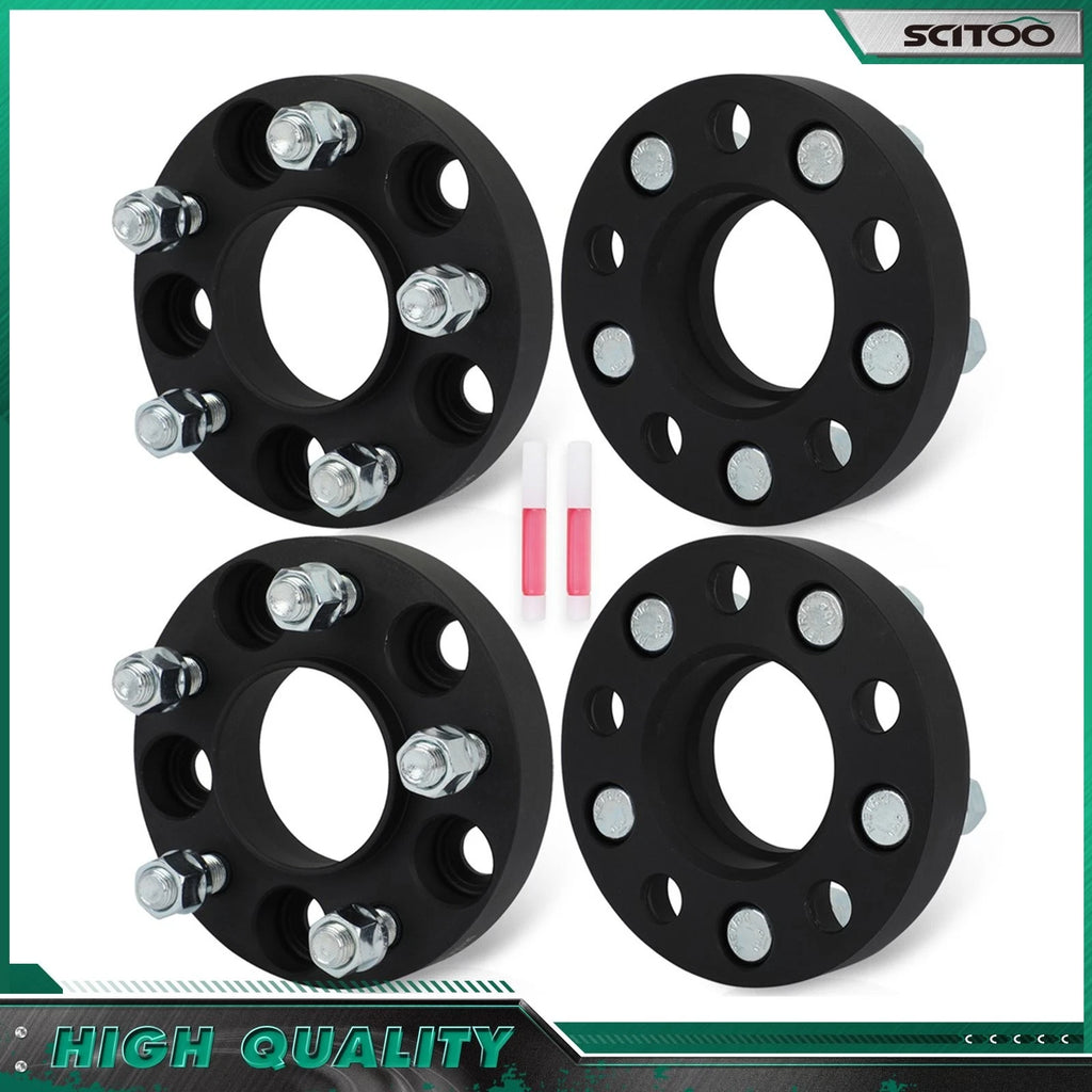4X 1" Hub Centric Wheel Spacers 5x115 14x1.5 for Dodge Challenger (2008–2023)