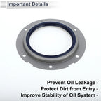 1 Pc Crankshaft Oil Seal with Flange for Mitsubishi 4D31T (No.ME011867)