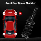 Set of 2 Front Quick Complete Struts & Coil Springs for Ford Explorer (2013-2019)