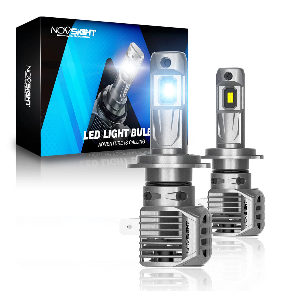 2X H7 LED Headlight Bulbs for 100W 6500K
