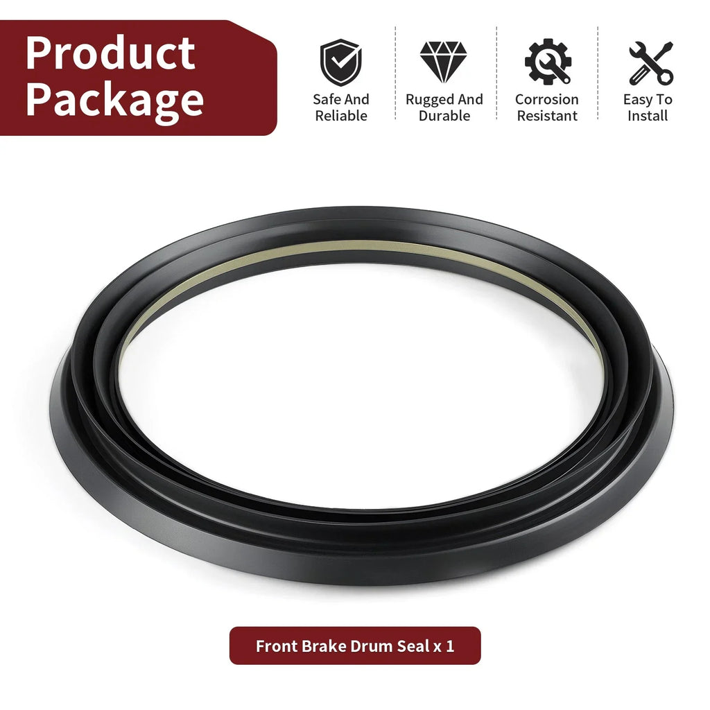 Front Brake Drum Dust Seal for Honda Rancher 400 TRX400FA TRX400FGA (2004–2007)