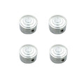 Set of 4 Chrome Bolt Toppers Caps for Harley Sportster (1986–Later) XL/XR