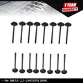16x Intake Engine Valves for Chevrolet Ecotec 2.0L 2.2L 2.4L (2003–2010)