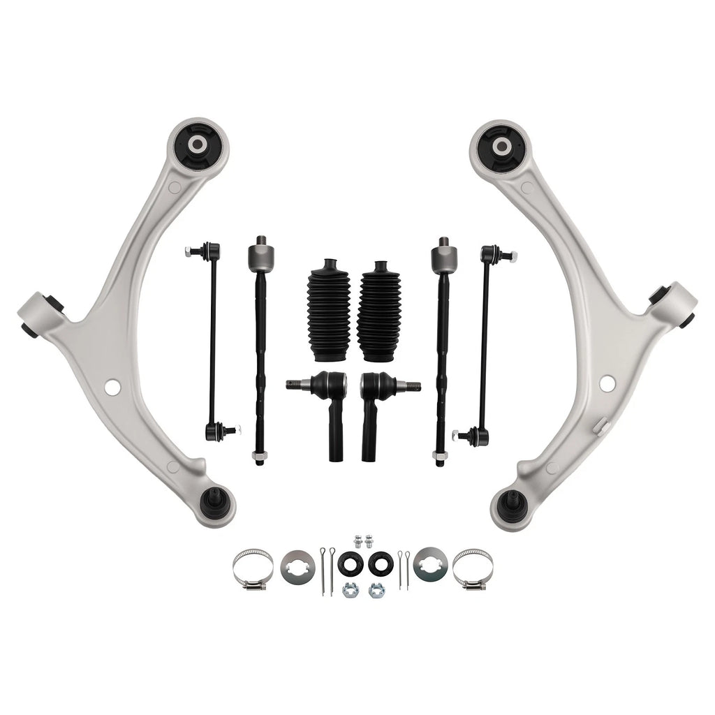 Front Lower Control Arms, Tie Rods, Sway Bar Links for Honda Odyssey (2011–2017)