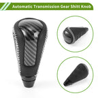 Automatic Gear Shift Knob for Lexus GS300 (2006–2011) Plastic Faux Leather Black White