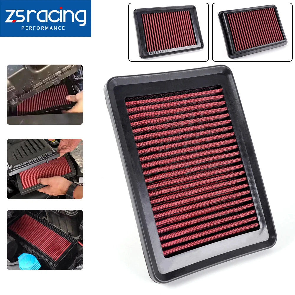 High-Flow Replacement Panel Air Filter for Jazz HR-V Vezel 1.3L-1.5L