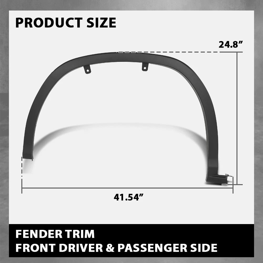 Fender Flare Wheel Arch Trim for Lexus RX350 RX450h (2016–2019)