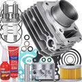 Top End Kit for Honda FourTrax 300 TRX300 (1988–2000) - Cylinder Piston Gaskets
