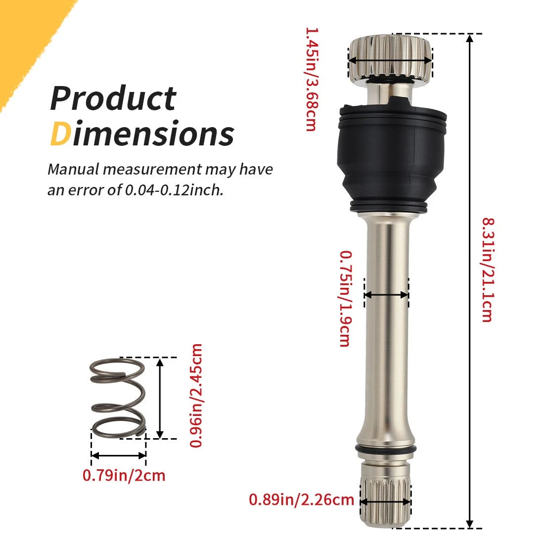 Propeller Shaft Rear Drive for Honda Rubicon 500 TRX 500FA/FM5/FM6/FM7 (2015–2019)