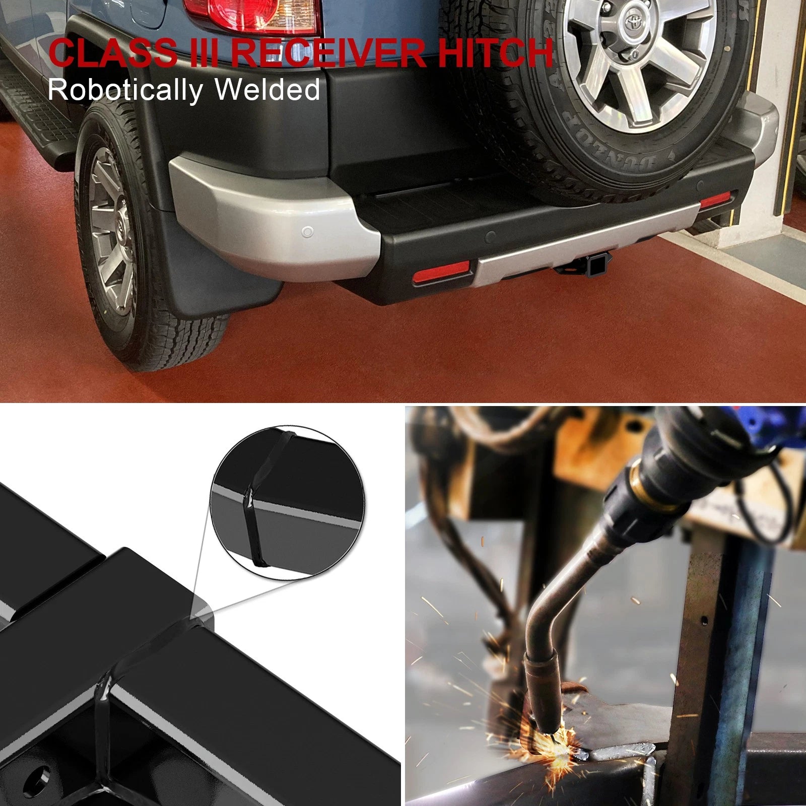 Trailer Hitch Receiver for Toyota FJ Cruiser (2007-2014)