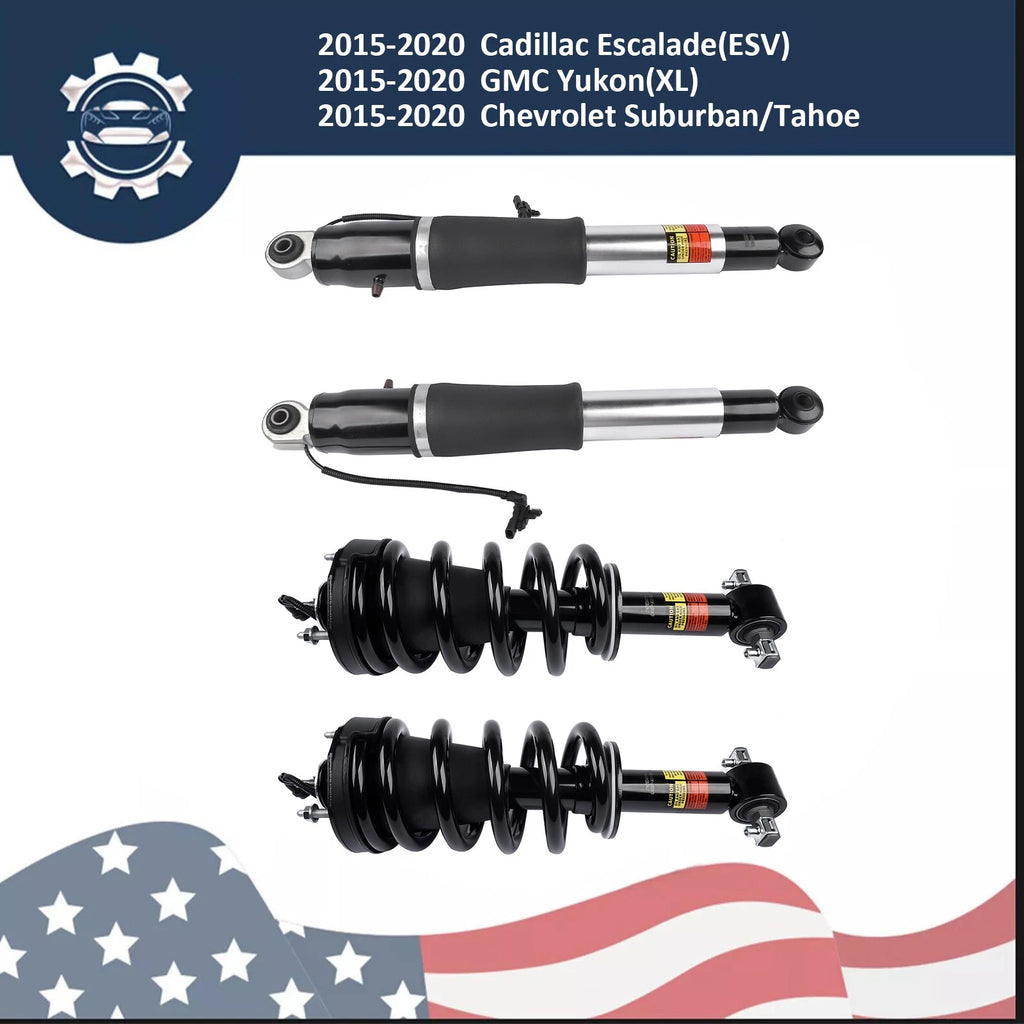 Set of 4 Shock Absorber Struts for Cadillac Chevy GMC