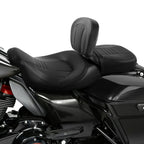 Driver Passenger Seat & Rider Pad for Harley Electra Street Glide (2009–Present)