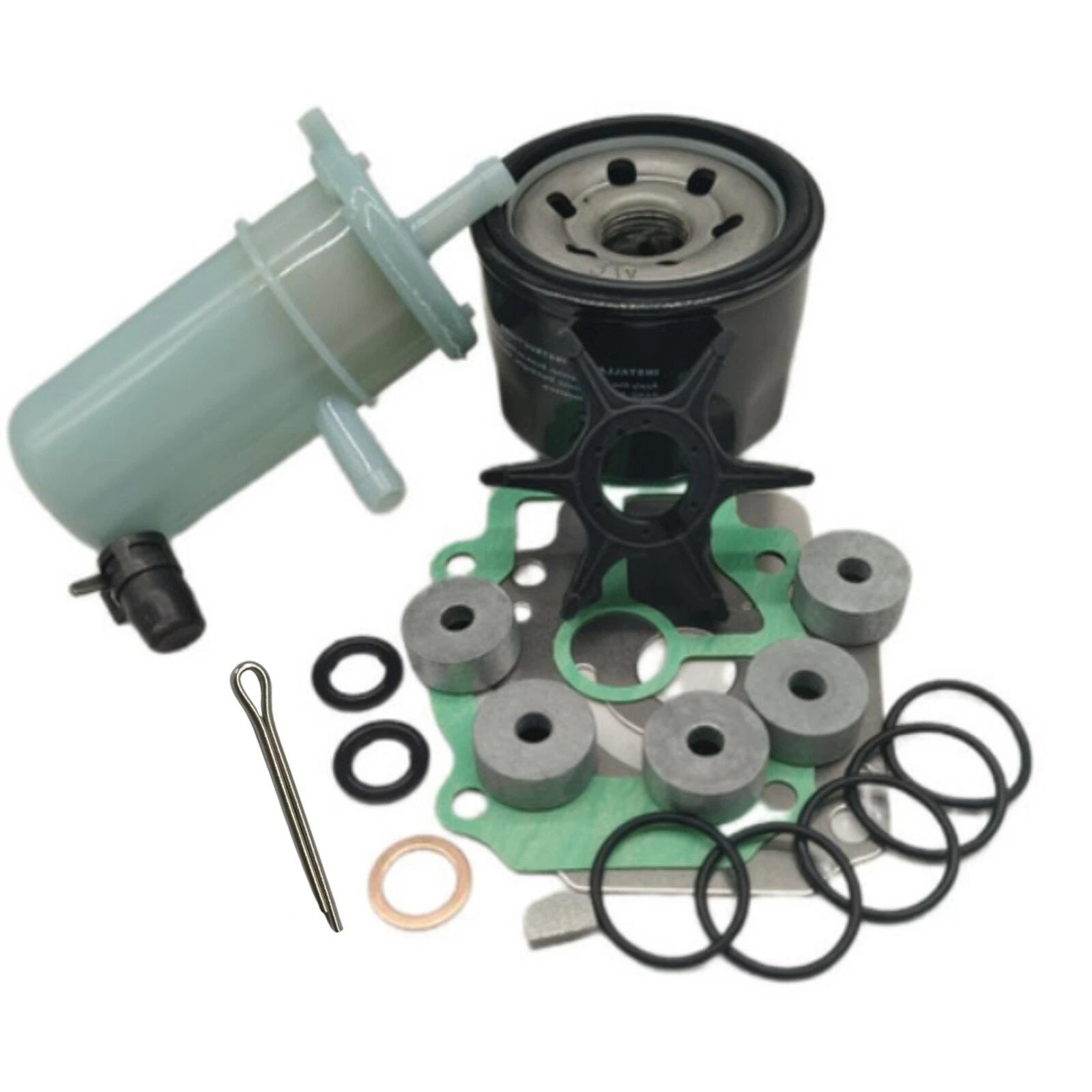 Engine Maintenance Kit for Suzuki DF25A DF30A (17400-94820, 17400-94L21, 15410-87L00)