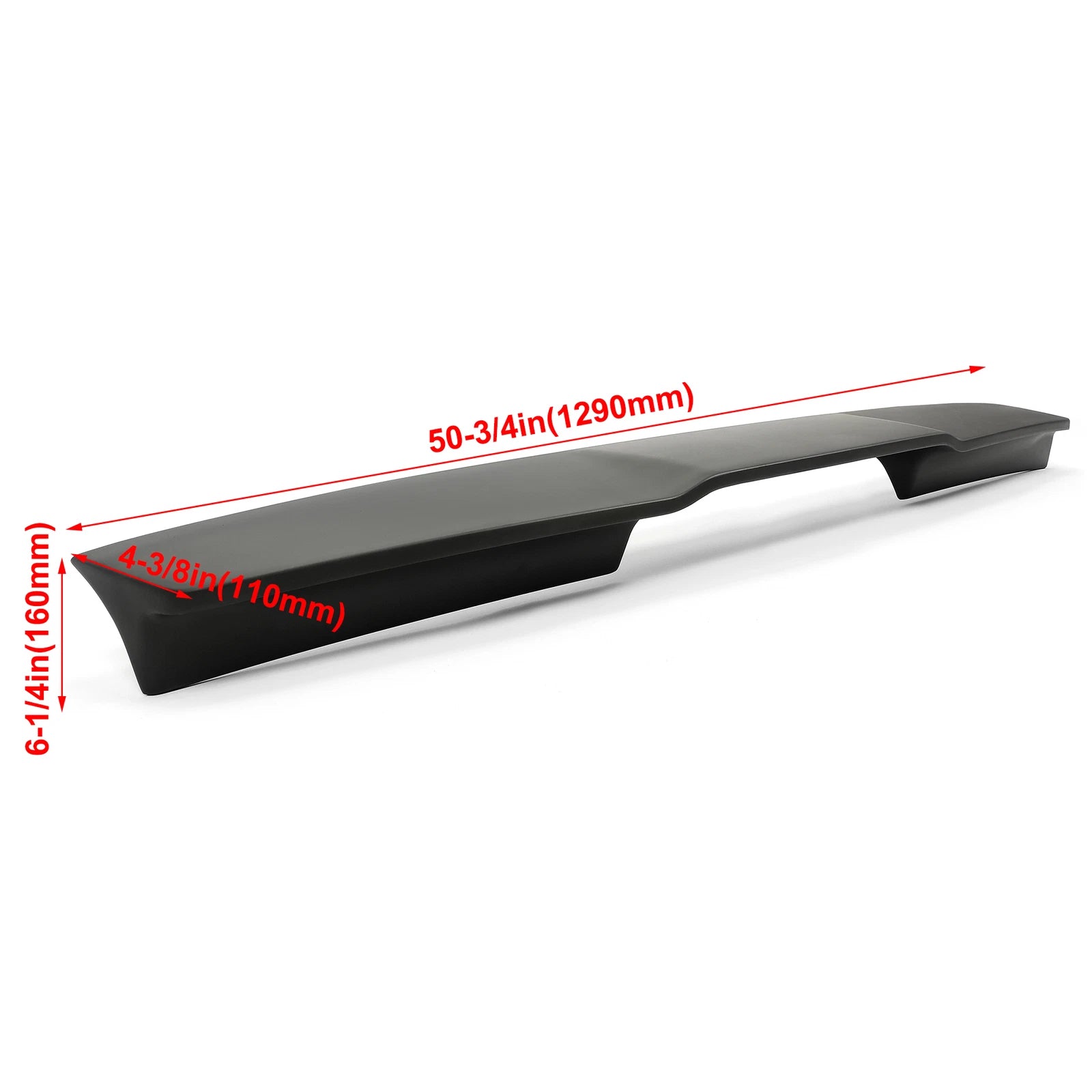 Wing Spoiler Lip for Ford F-150 (2015–2020) Matte Black Gen 2 Raptor