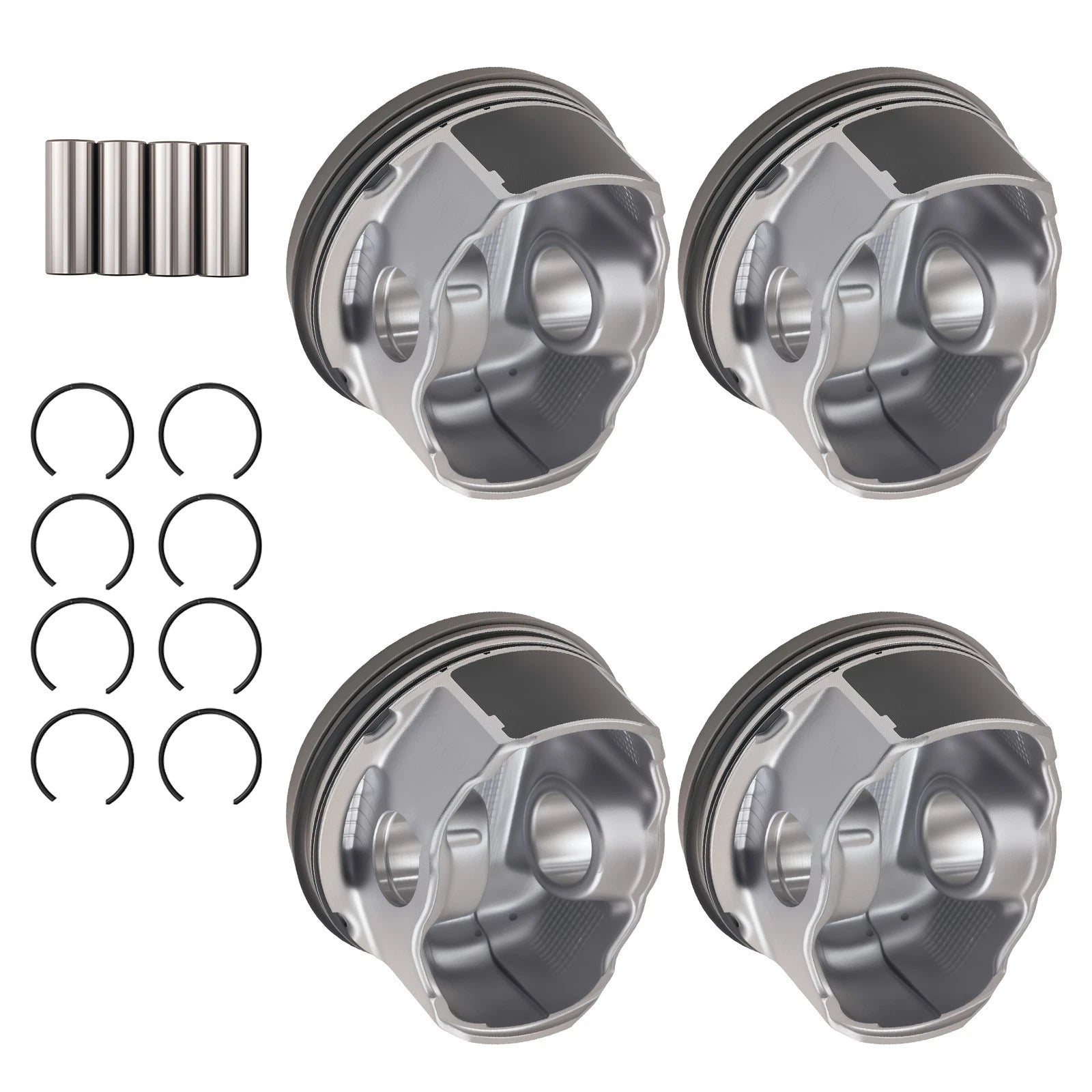 Pistons with Rings for Toyota Camry (2007–2009), Toyota Matrix (2009–2013) 2AZFE
