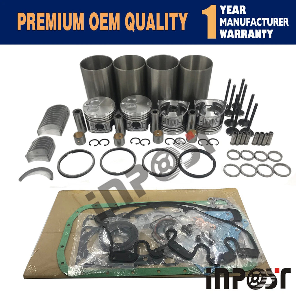 4LE1 Overhaul Rebuild Kit for Isuzu Engine (Piston, Liner, Bearing)