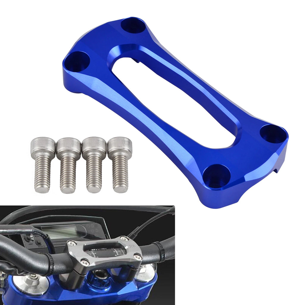 Billet Upper Handlebar Bar Clamps for Yamaha YZ 250 450 F FX (2016–2020)