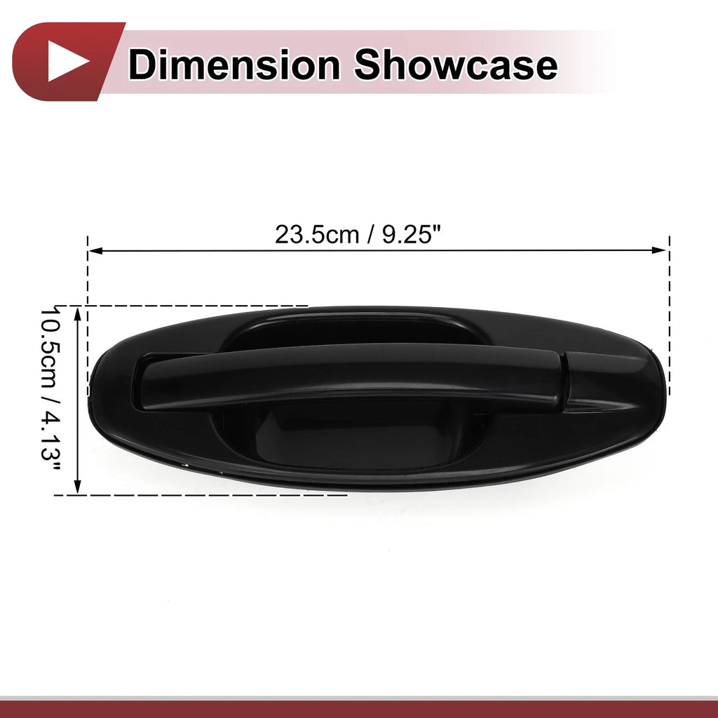 Car Exterior Door Handle for Hyundai Santa Fe (2013–2018) No. 8265026000 Black