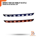 LED Rear Tailgate Light Cover Trim for Ford Everest (2015-2021)