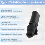 6Q6809986B Fuel Filler Flap Door Latch Actuator for Audi A3 (2003–2013)