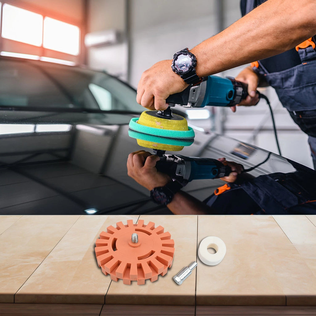 Sticker Removal Wheel for Automotive Paint Finish