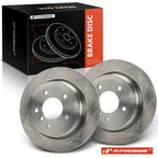 2x Rear Disc Brake Rotors for BMW 328i 325xi E90 (2007–2011)