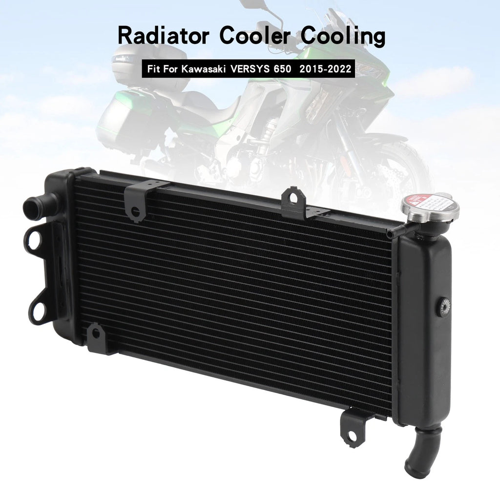 Aluminum Radiator for Kawasaki Versys 650 (2015–2022)