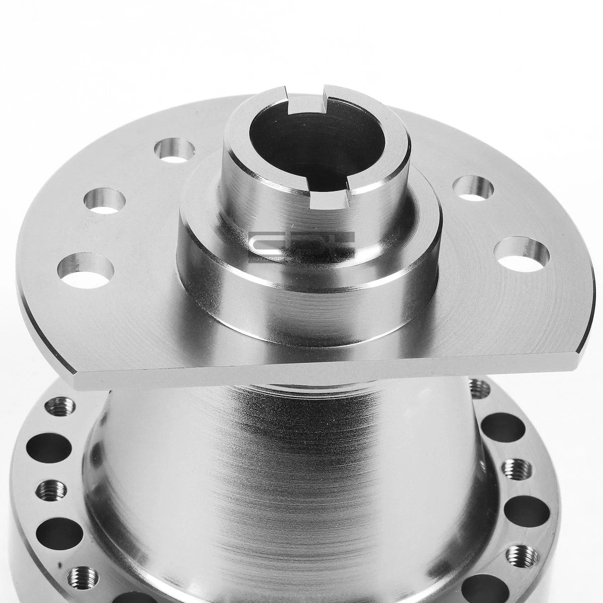 Steering Wheel Hub Adaptor for Honda Civic/Integra (1988–1993) - 6-Hole, Silver Aluminum