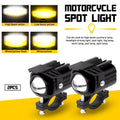 2X LED Driving Daytime Running Light for Motorcycle