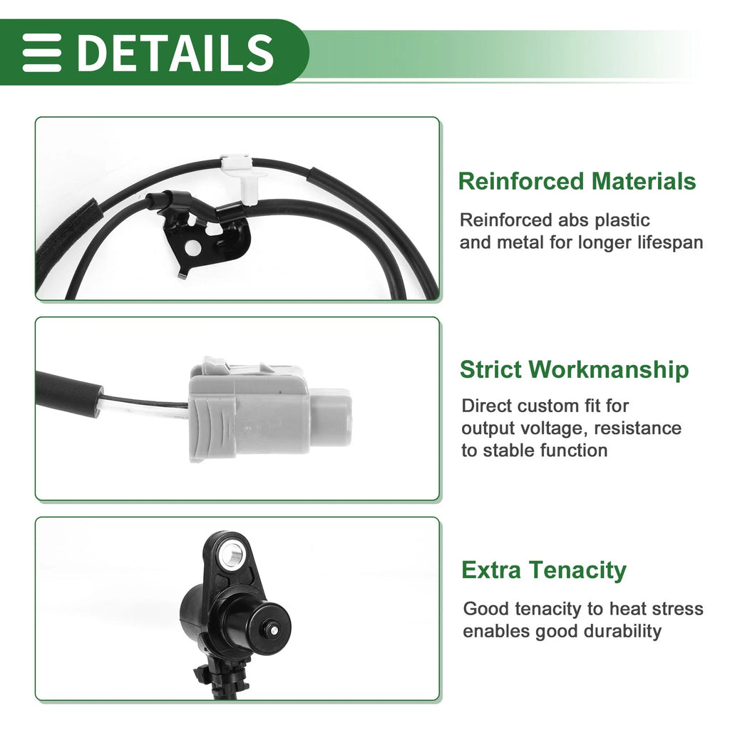 ABS Wheel Speed Sensor No. 8954308030 for Toyota Sienna (2004–2010)