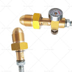 Refill Station Transfer Adaptor Hose for BS 341 No. 3 Argon Cylinder
