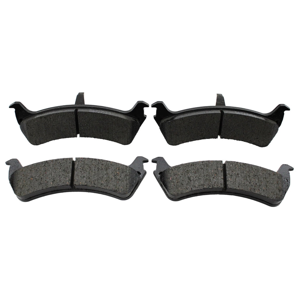 Set of 4 Akebono ProACT Rear Ceramic Brake Pads for Explorer Sport Ranger Mountaineer (1991–2010)